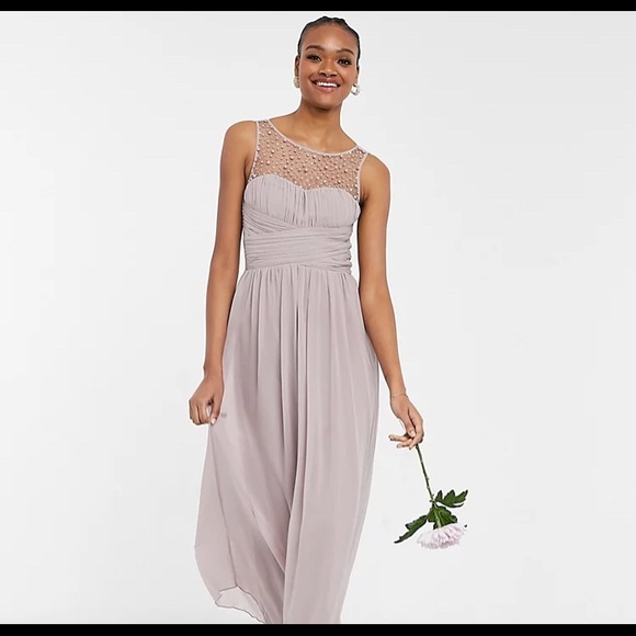 Pearl Maxi evening bridesmaid dress - Picture 7 of 13
